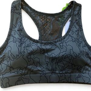 Zyia Active Olive Topo Bomber Bra – Size M